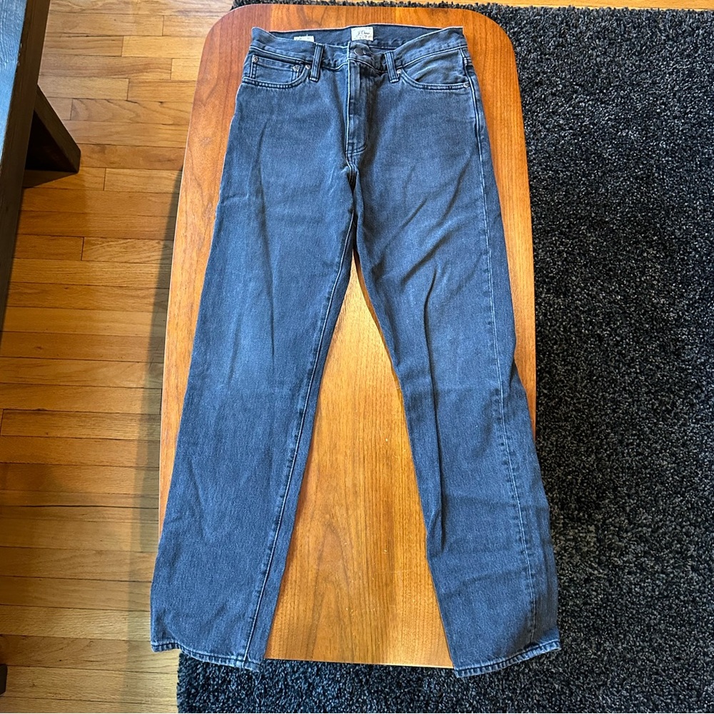 J. Crew Classic Straight Jeans - Black/Gray W29 L32